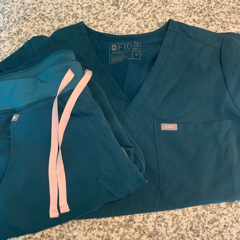 Figs Limited Edition Caribbean Blue Set